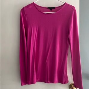 Gibson Pink Fitted Shirt with Long Sleeves